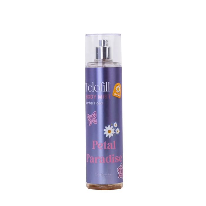 Telofill Body Mist Petal Paradise 236ML - تيلوفيل بادي ميست بيتال بارادايس236مل