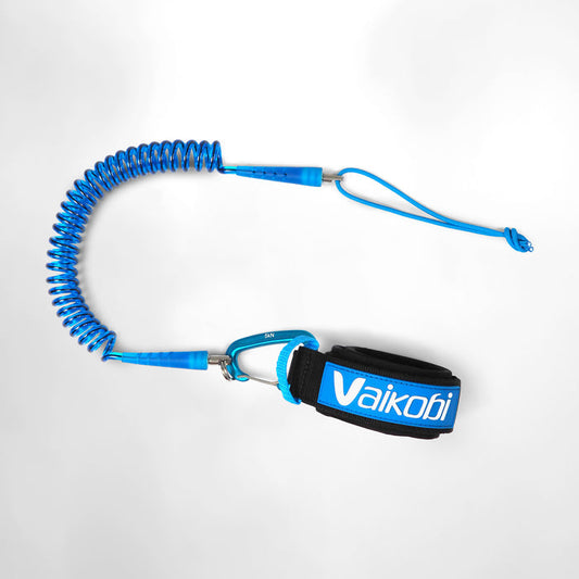 Vaikobi 2-Piece Ocean Paddling Calf Leash - Cyan