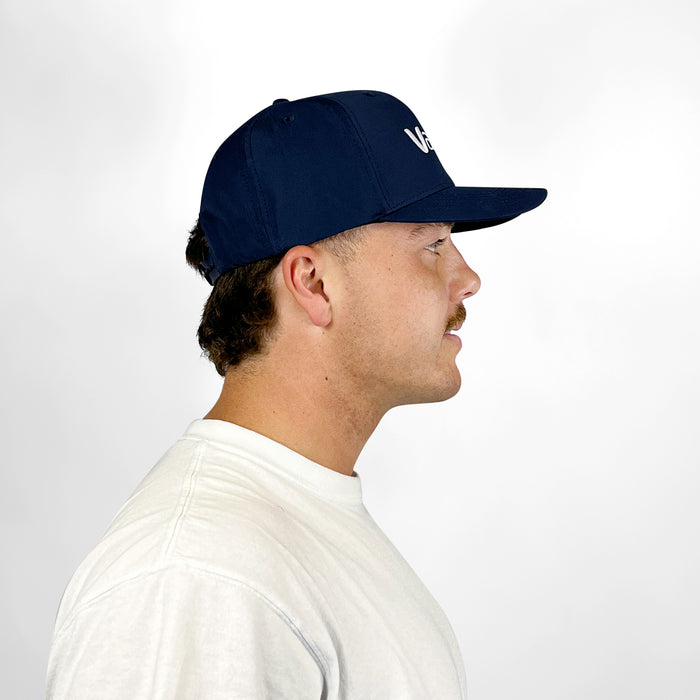 Vaikobi Performance Snapback Hat - Navy