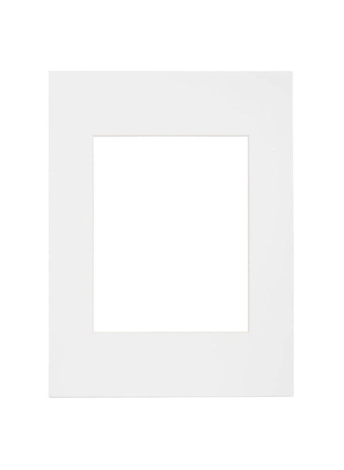 Scandinavian white mat passepartout by Opposite Wall - for frames - made on acid-free FSC paper