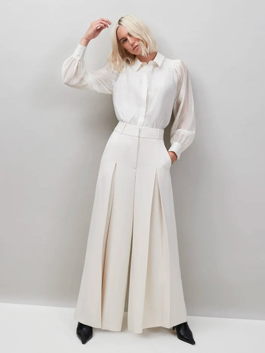 Wide-Leg Trousers
